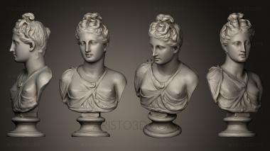 Busts and heads antique and historical (BUSTA_0525) 3D model for CNC machine